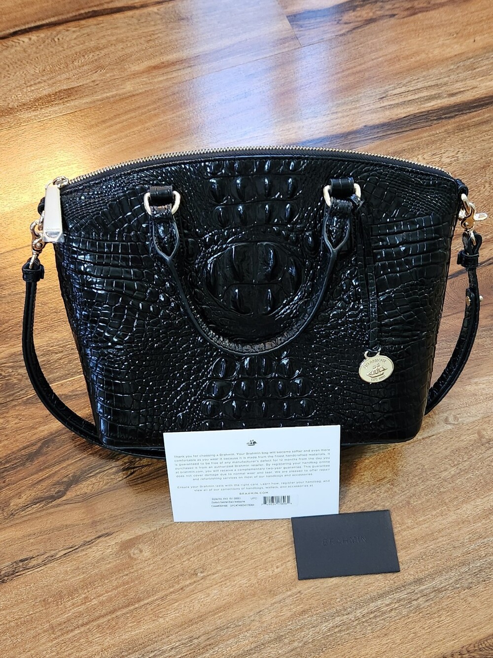 Brahmin Duxbury in Black
